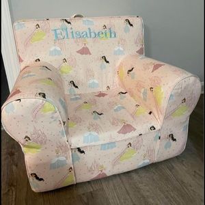 Anywhere chair Disney princess slipcover - Elisabeth monogram